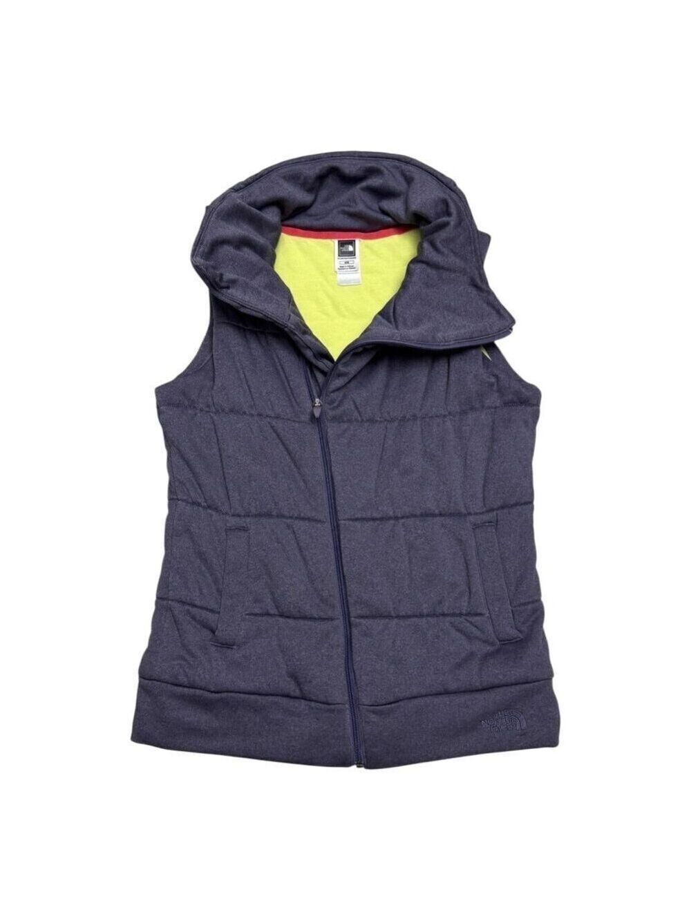 THE NORTH FACE Y2K Insulated Purple Winter Puffer Parka Vest Womens Medium